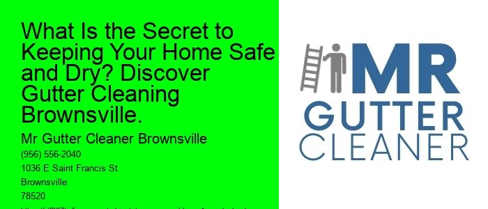 What Is the Secret to Keeping Your Home Safe and Dry? Discover Gutter Cleaning Brownsville.