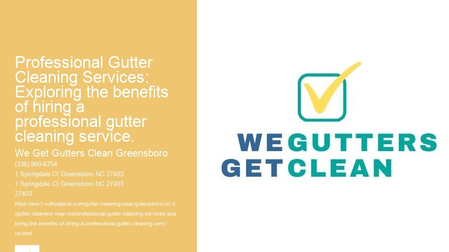 Professional Gutter Cleaning Services: Exploring the benefits of hiring a professional gutter cleaning service.