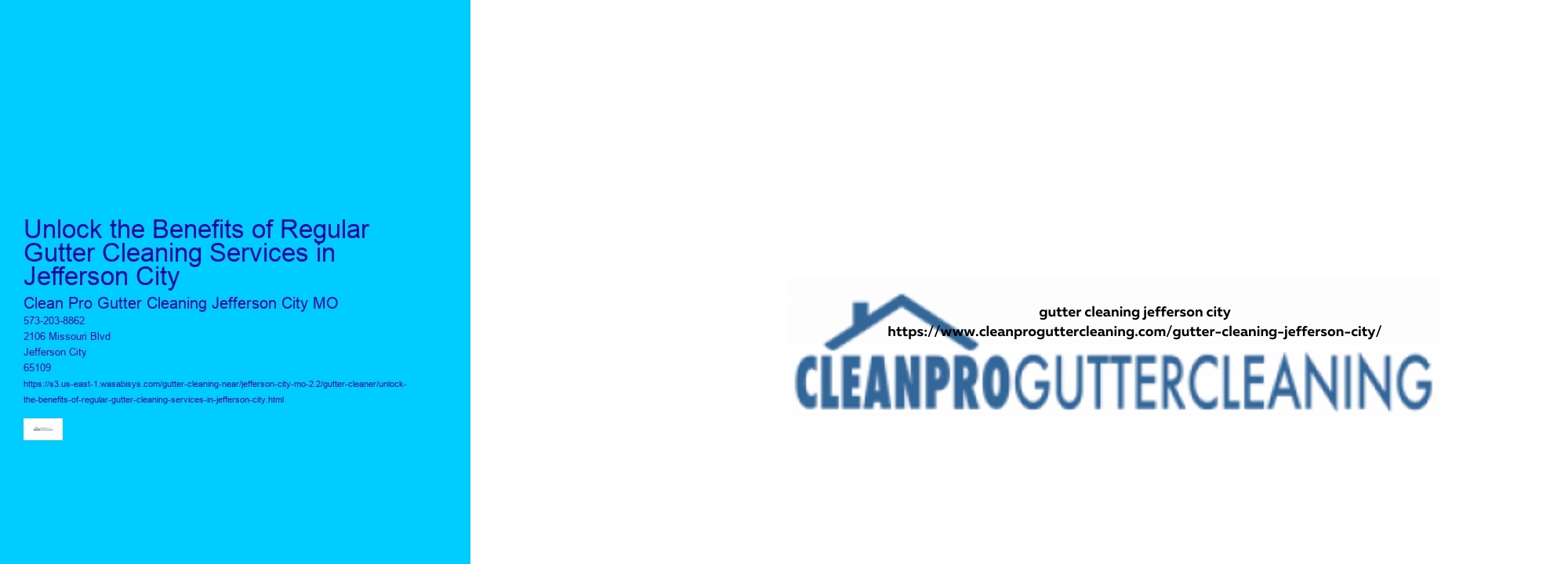 Unlock the Benefits of Regular Gutter Cleaning Services in Jefferson City 